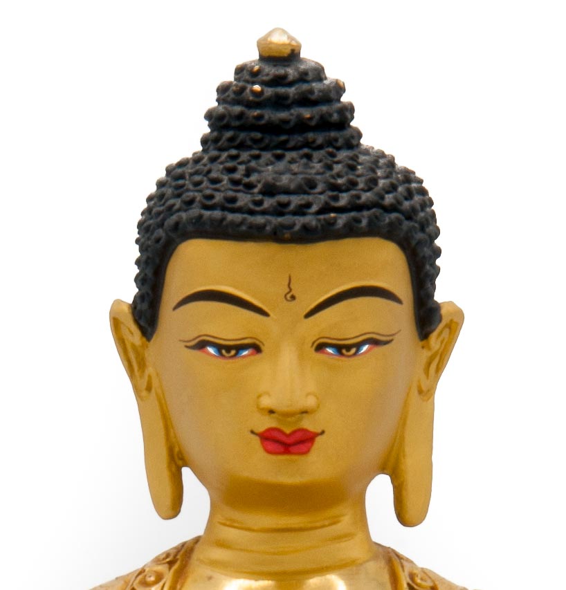 beau visage du Bouddha